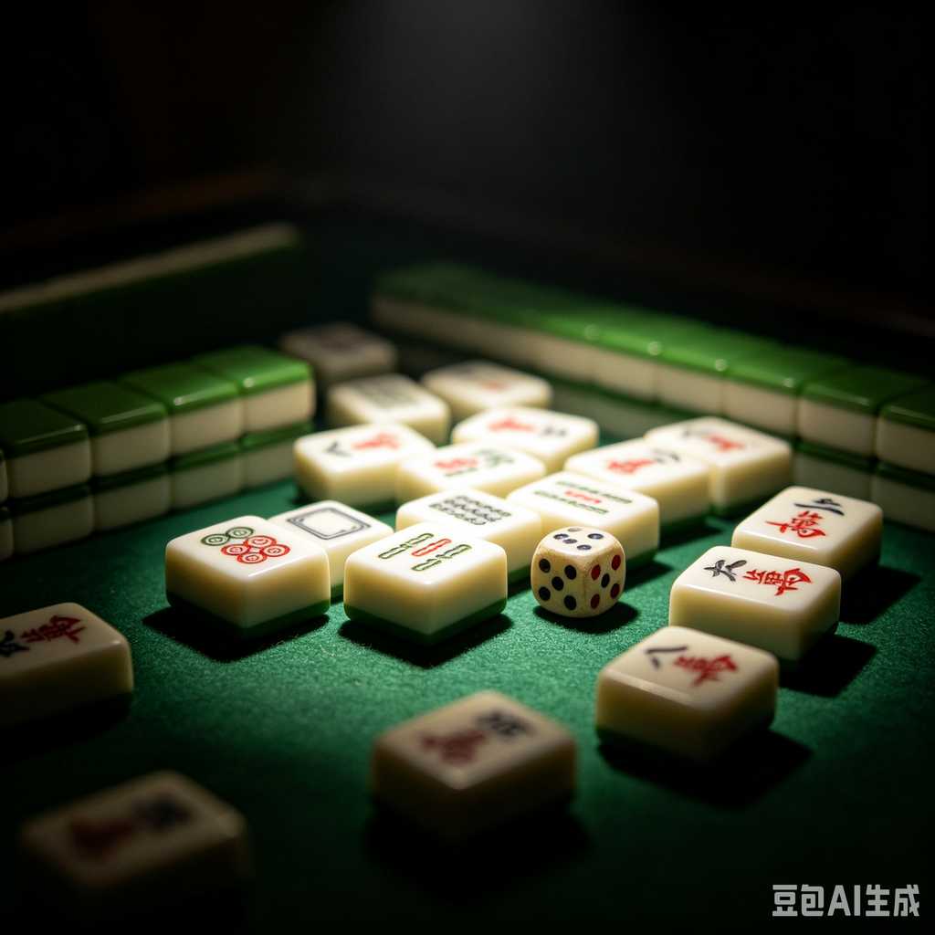 space saving mahjong game set